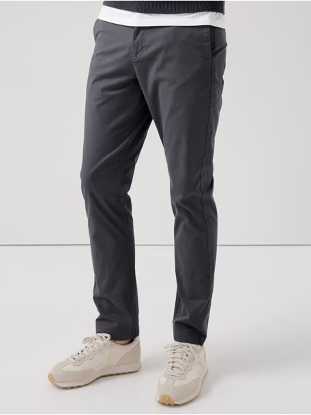 Pact Boulevard Brushed Twill Pant Size Medium Storm Gray